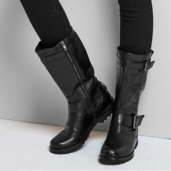 Gentle Souls Black Motorcycle Boots - Picture 2 of 9